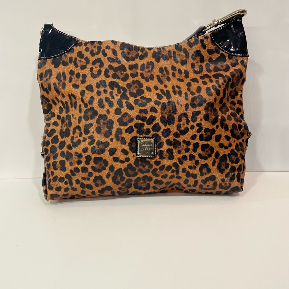 Vintage Dooney and Bourke Leopard Satchel
